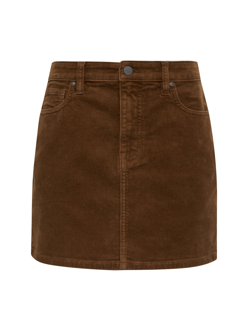 Briar Corduroy Mini Skirt Bronze alt 6
