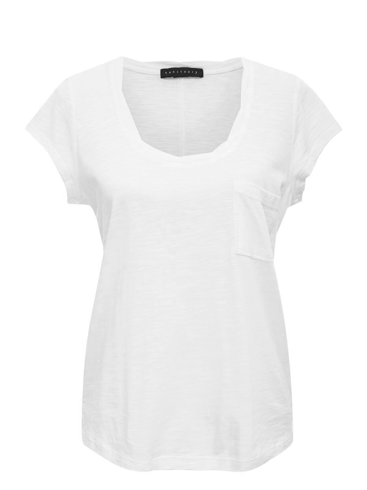 Traveler Twist Tee White Inclusive Collection