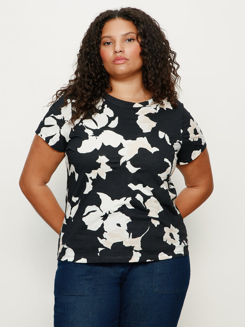 The Perfect Tee Petal Whisper Extended Sizing alt 1