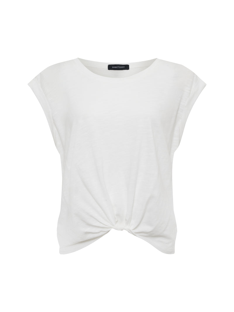 Knotted Muscle Tee White alt 6