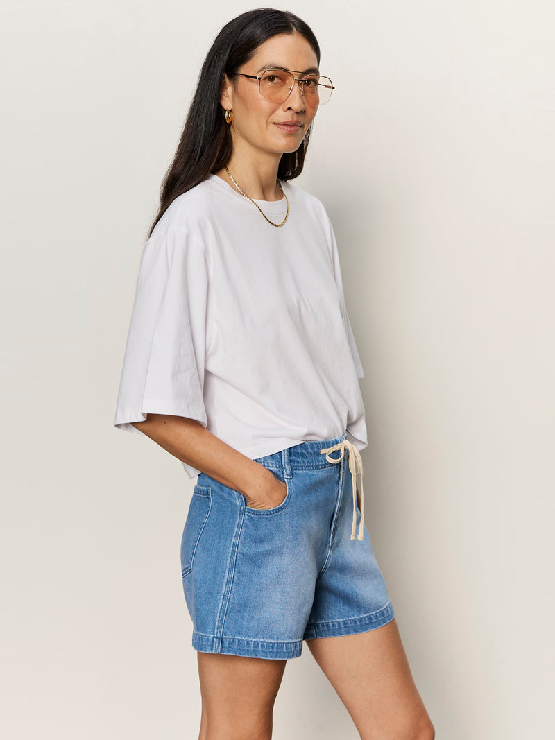 Belle Tee White alt 2