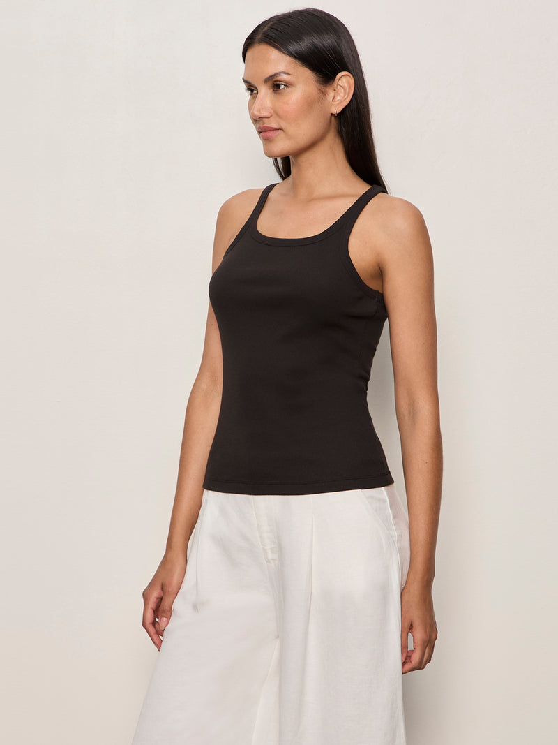 Sprinter Rib Tank Black alt 2