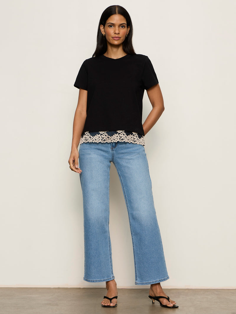 Cami Remix Tee Black alt 4