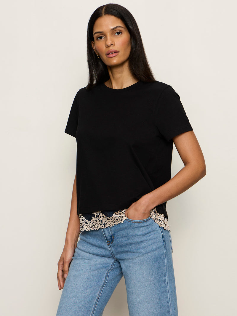 Cami Remix Tee Black alt 2