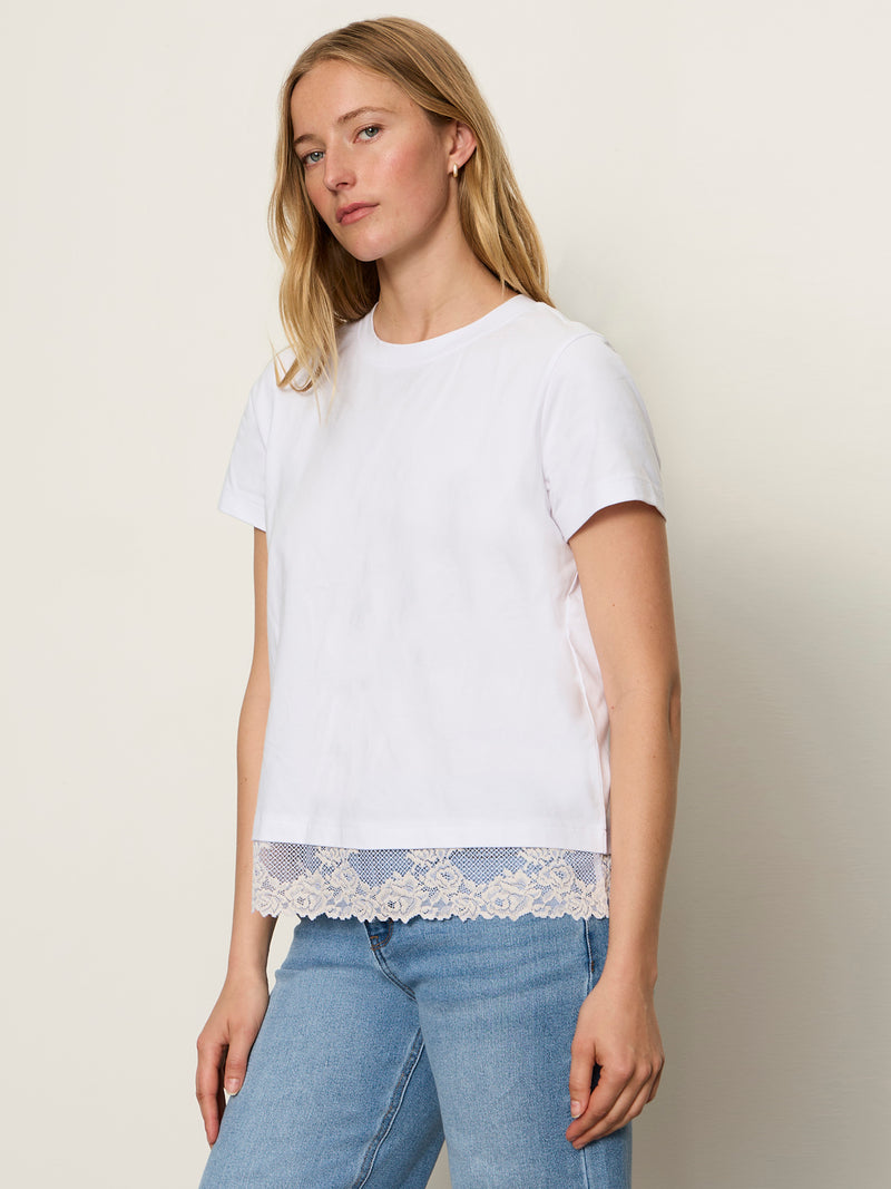 Cami Remix Tee White alt 2