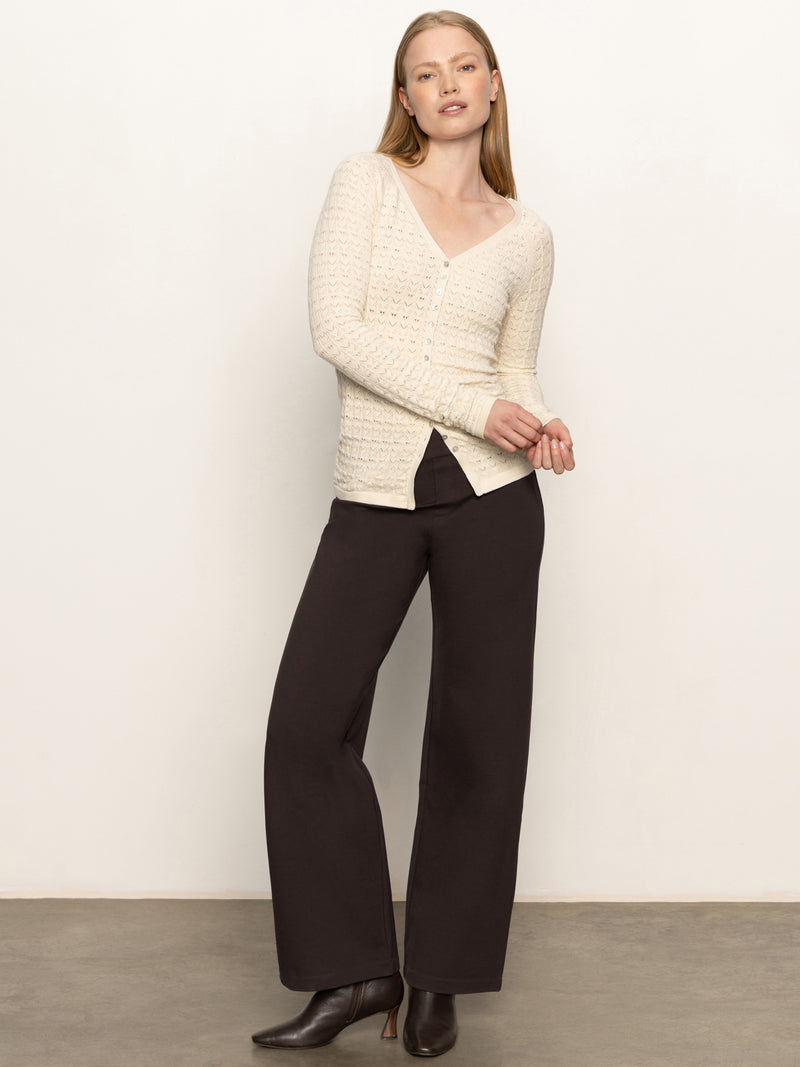 Fitted Raglan Cardi Light Oat alt 5