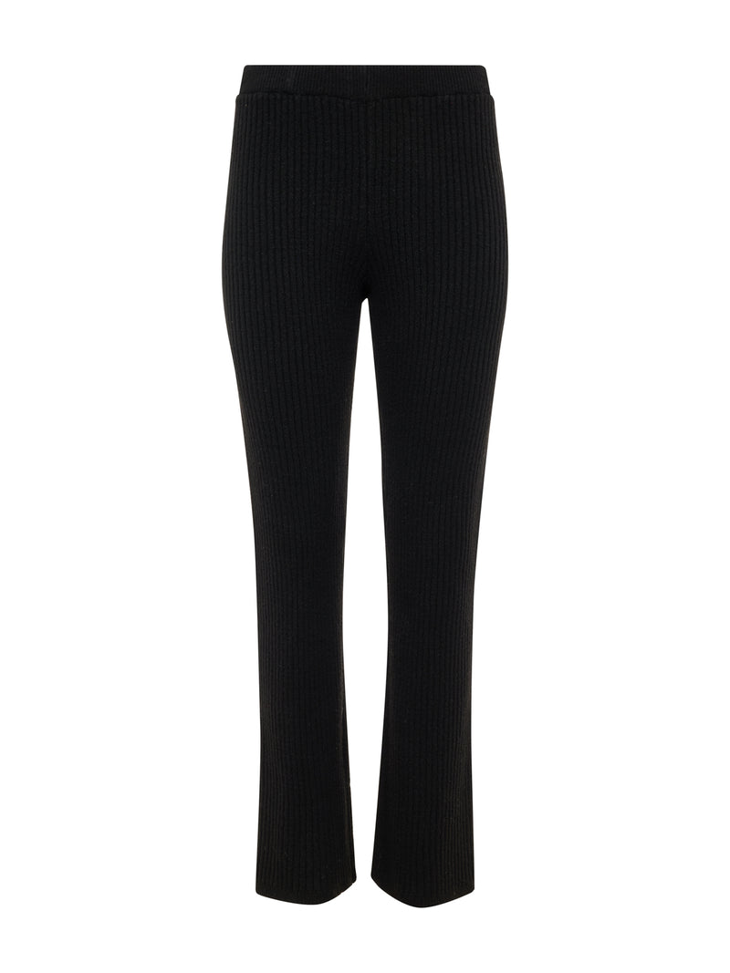 So Soft Ribbed Sweater Legging Black alt 5