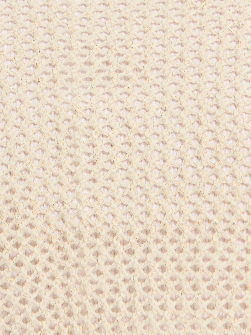 Metallic Open Knit Cardi Collagen alt 6