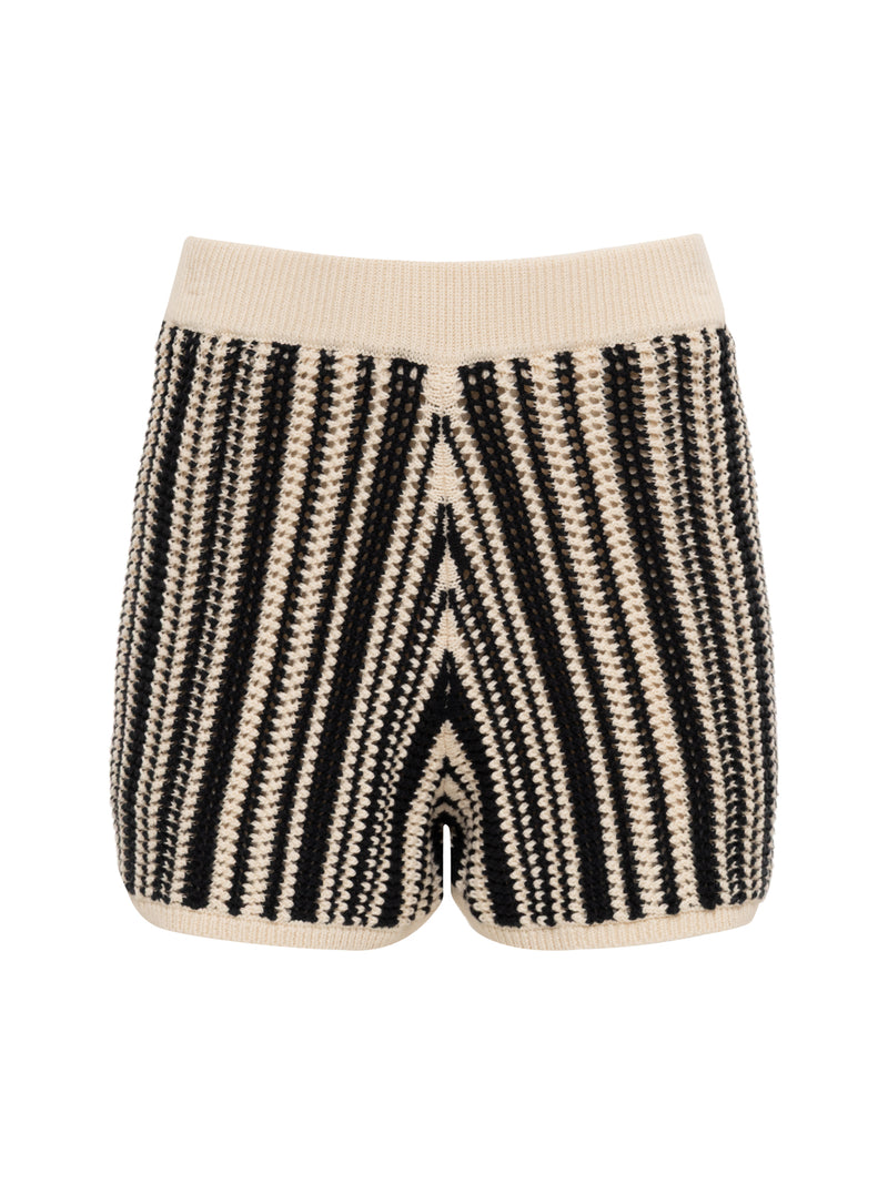 Natural State Openwork Short Cabana Stripe alt 5
