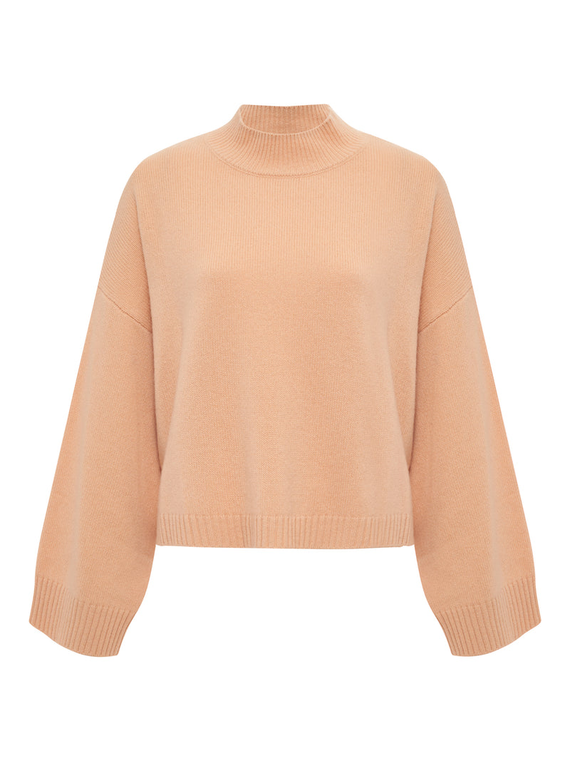 Forever Wool Cashmere Popover Toasted Beige alt 5
