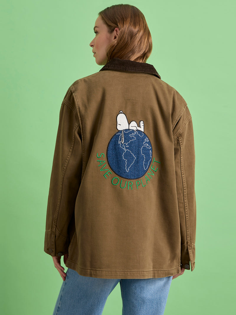 Sanctuary x PEANUTS 75th Anniversary Save Our Planet Jacket alt 3