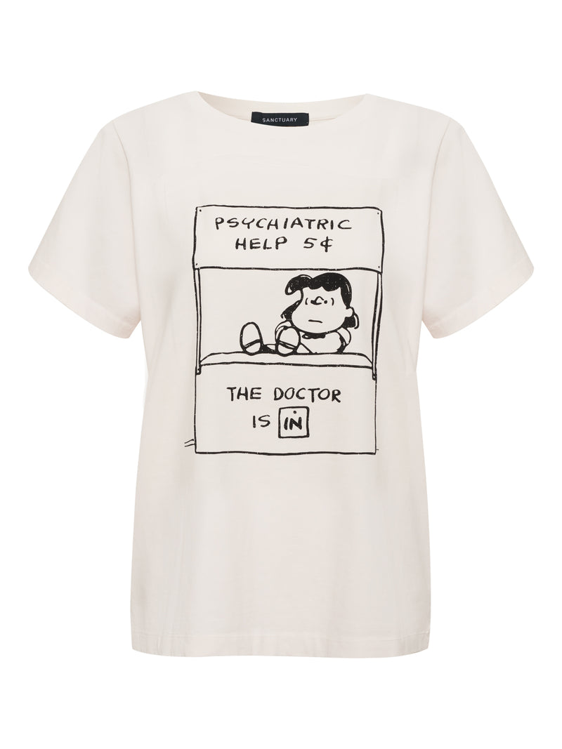 Sanctuary x PEANUTS 75th Anniversary The Doctor Is In Tee alt 6