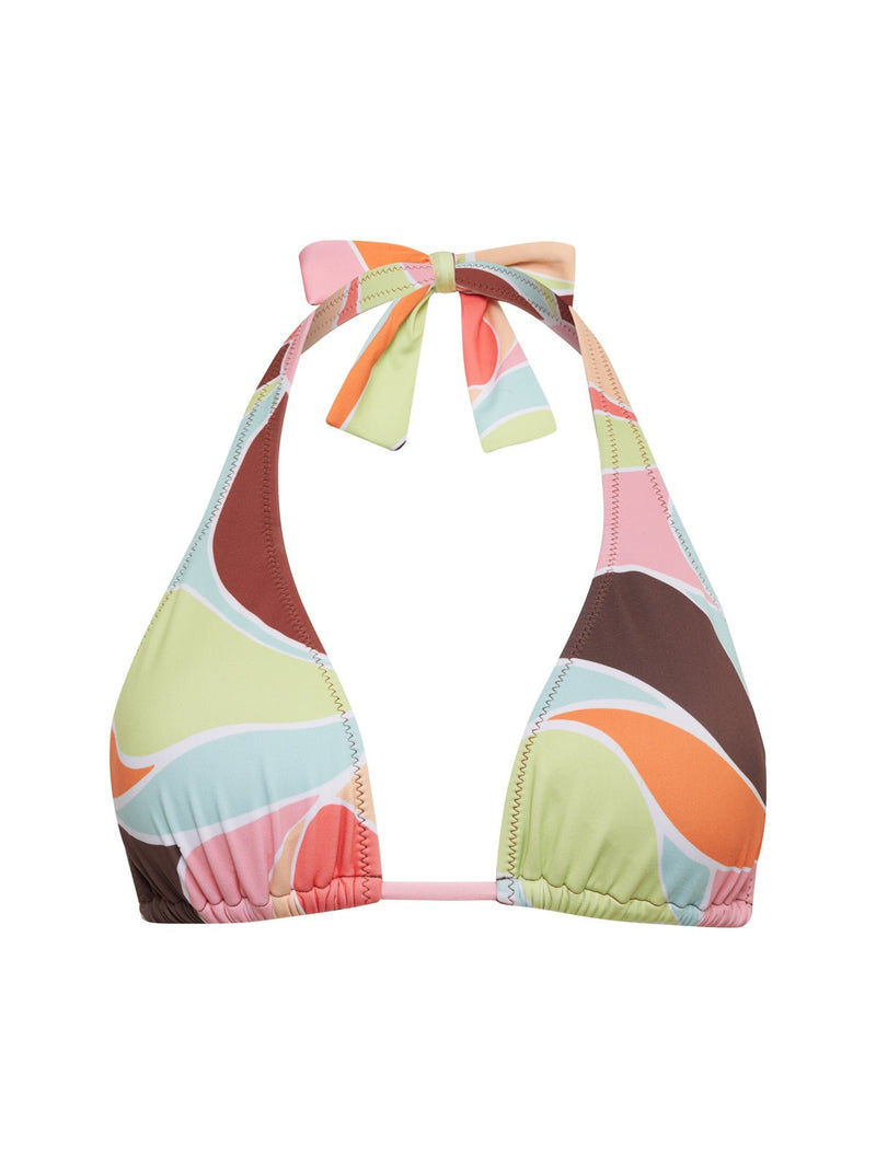 Bright Breeze Halter Bikini Top Kona alt 3