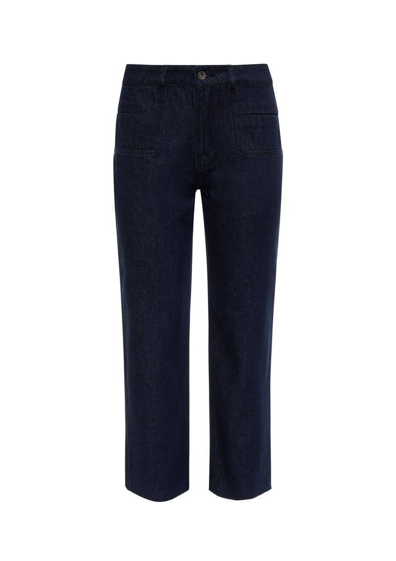 Cadence 90'S Straight Crop Jeans Plot Twist alt 6