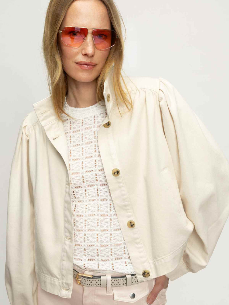 Charlotte Twill Jacket Collagen