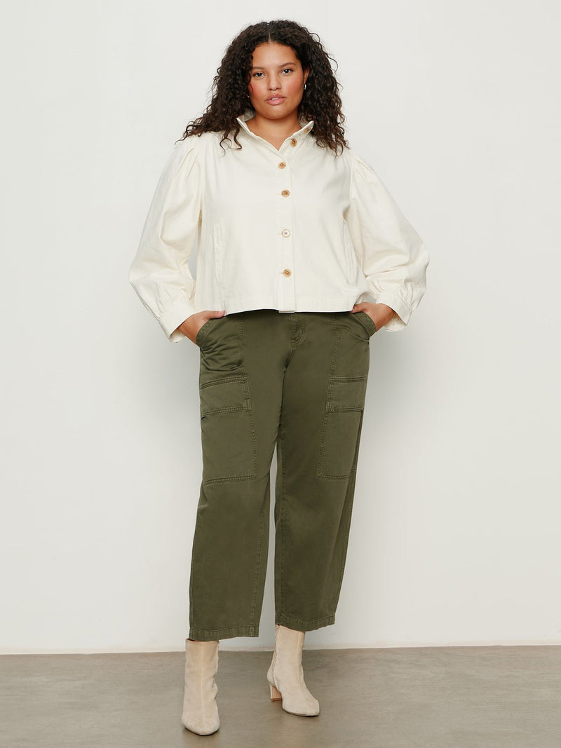 Charlotte Twill Jacket Collagen Extended Sizing alt 5