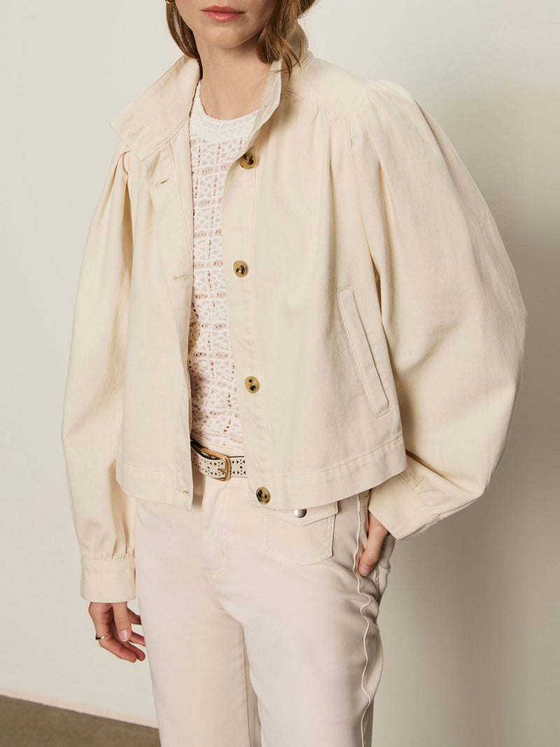 Charlotte Twill Jacket Collagen Petite Sizing