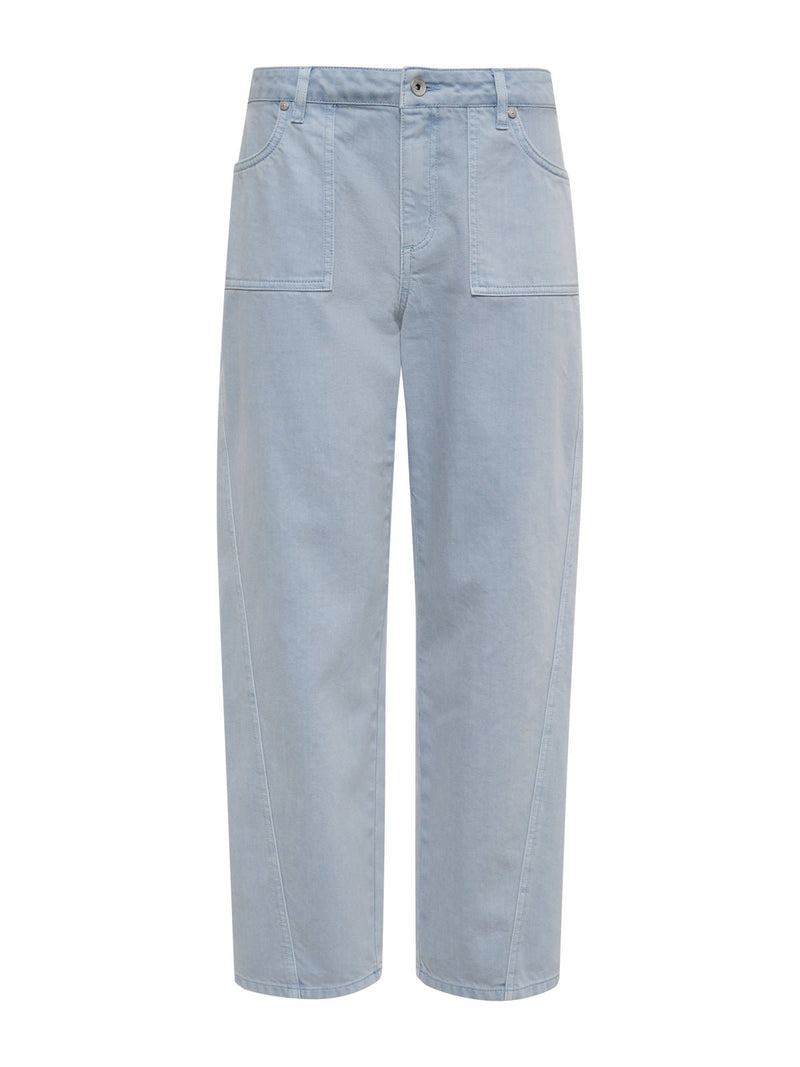 District Column Standard Rise Ankle Jeans Blue Mirage alt 5