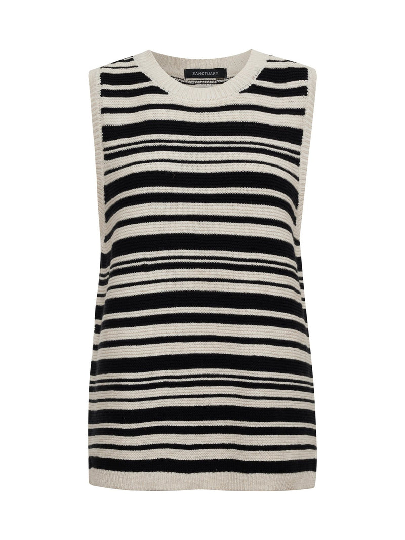 Modern Sweater Shell Black Macrame alt 5