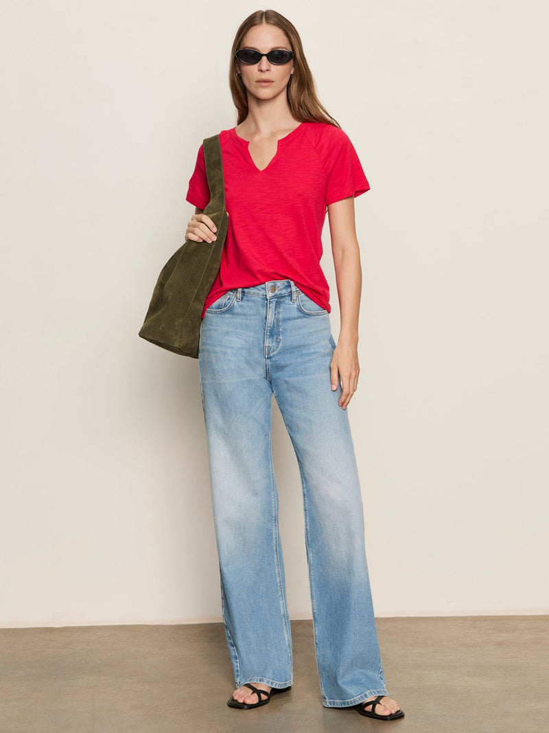 Notch Neck Tee Radiant alt 4