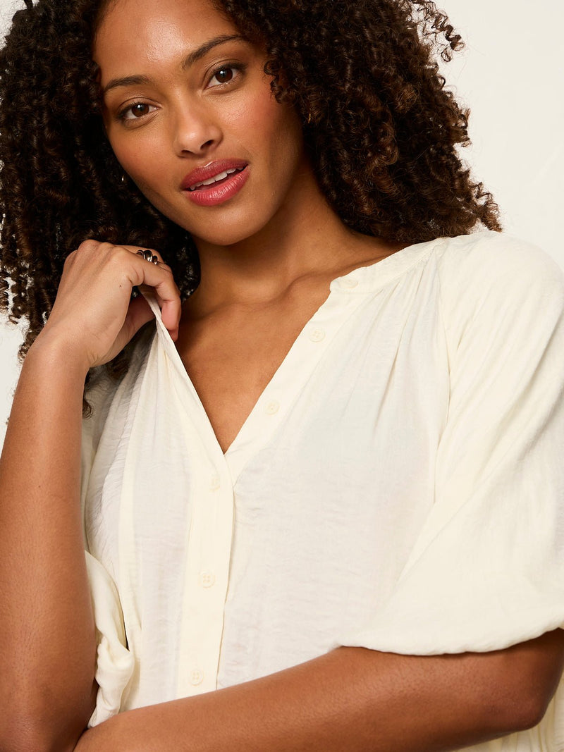 Plenty Of Love Bubble Blouse Collagen alt 3