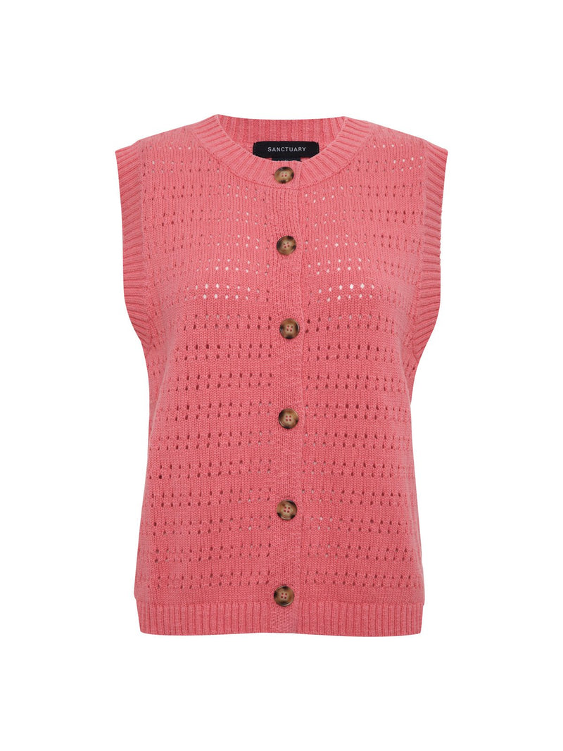 Pointelle Shell Bloom Pink alt 6