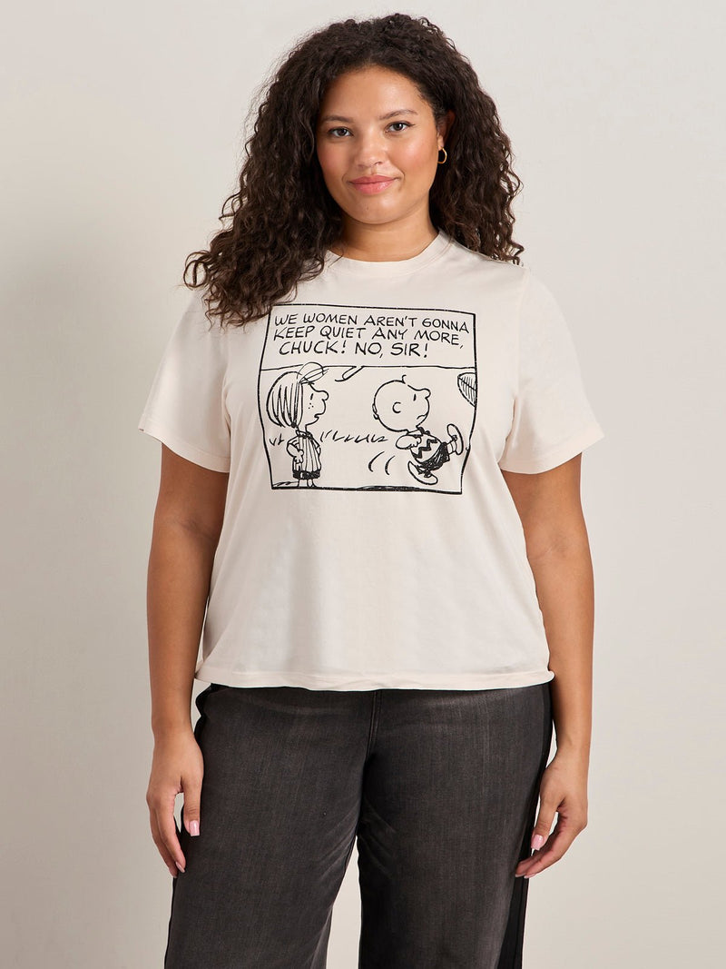 Sanctuary x PEANUTS 75th Anniversary Aren't Gonna Keep Quiet Tee alt 5