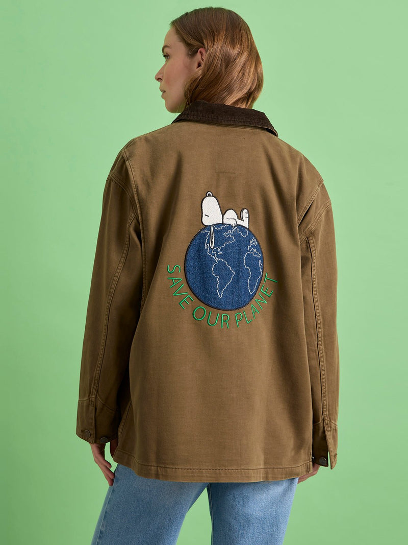 Sanctuary x PEANUTS 75th Anniversary Save Our Planet Jacket alt 3
