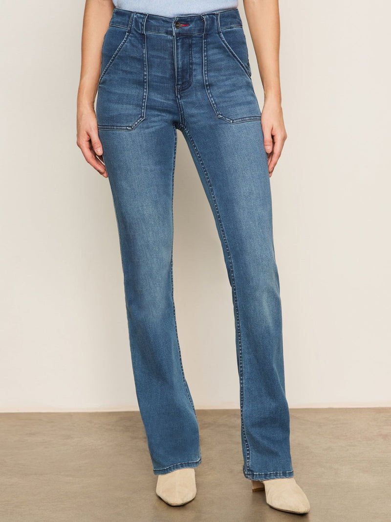 Sculpted Hayden Bootcut Standard Rise Denim Pant Lucky Streak