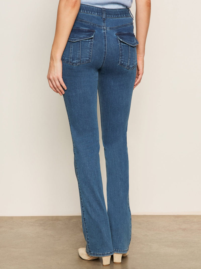 Sculpted Hayden Bootcut Standard Rise Denim Pant Lucky Streak alt 3