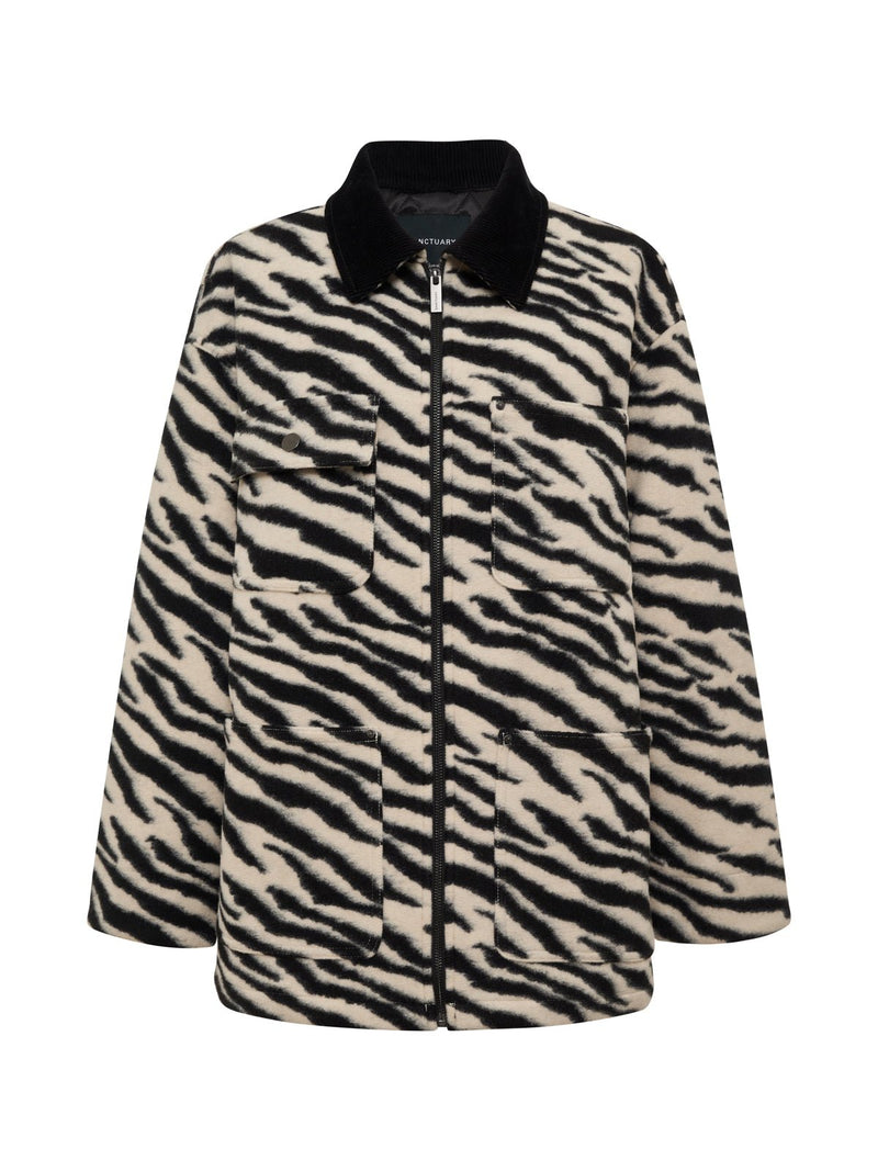 Soiree Barn Jacket Striking Zebra alt 5