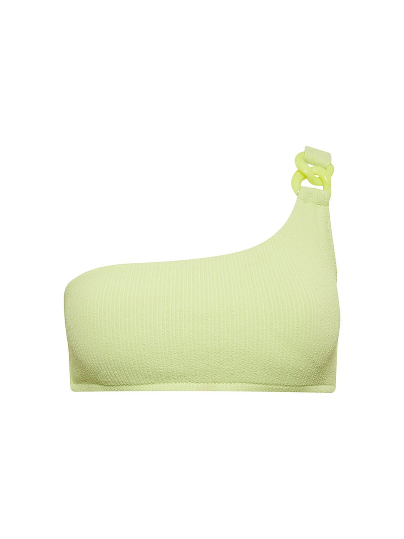 Stay Connected One-Shoulder Bikini Top Daiquiri alt 3