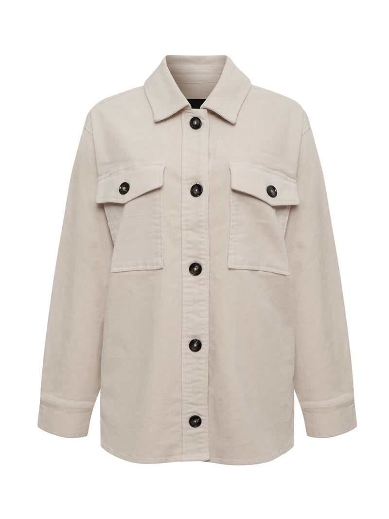 The Corduroy Shacket Mother Of Pearl alt 6