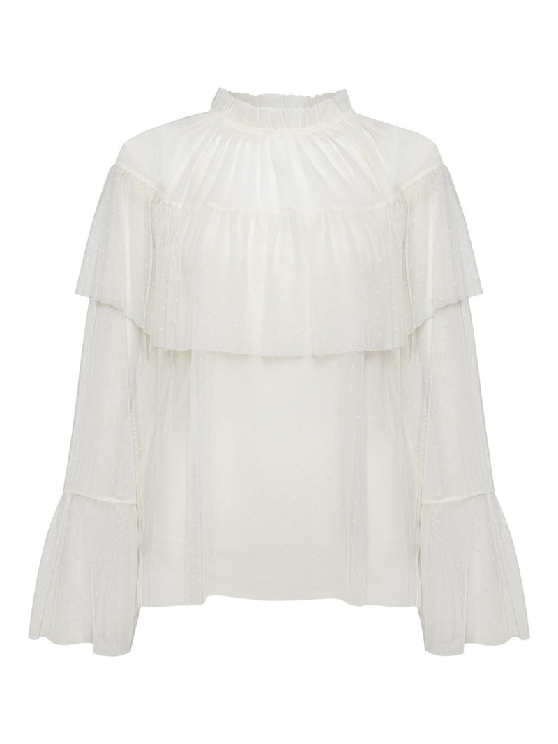 The Ethereal Blouse Chalk alt 6
