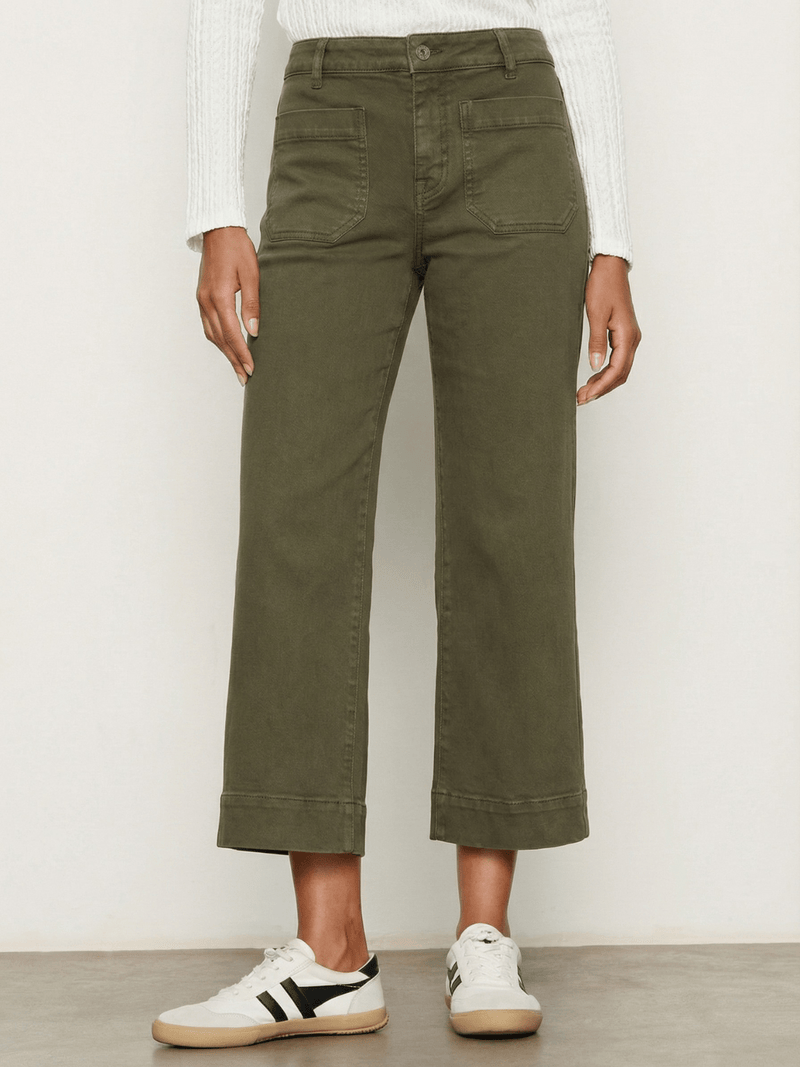 The Marine Jean Covert Green Petite Sizing alt 1