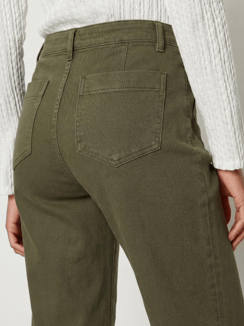 The Marine Jean Covert Green Petite Sizing alt 3