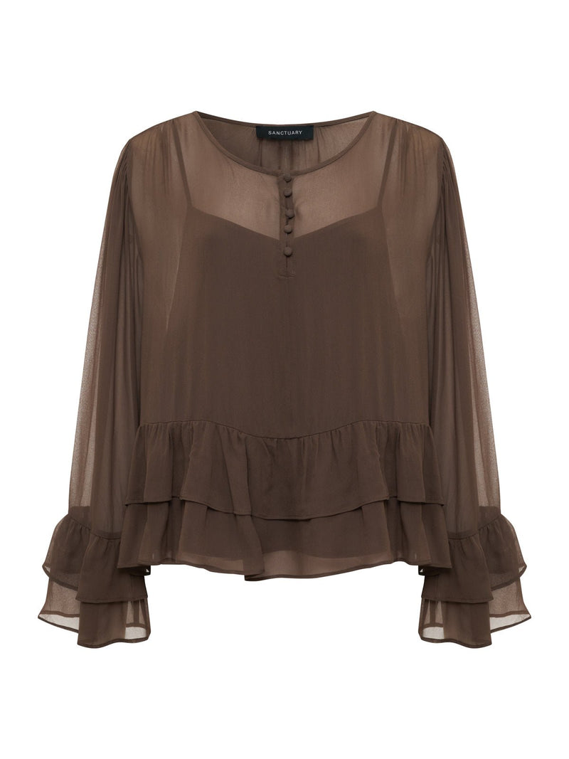 There She Goes Blouse Morel alt 6
