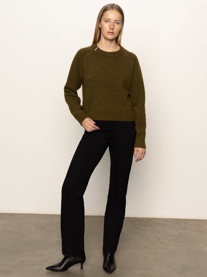 Zip It Sweater Dirty Martini alt 5