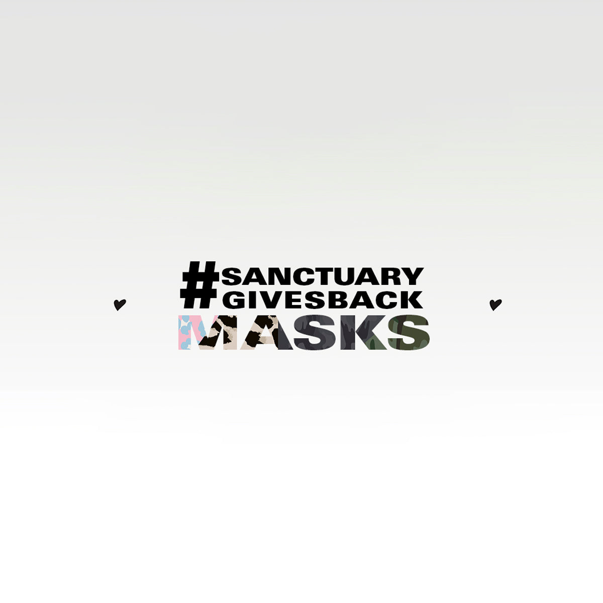 #SanctuaryGivesBack Masks. Join us.