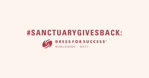 #sanctuarygivesback logo