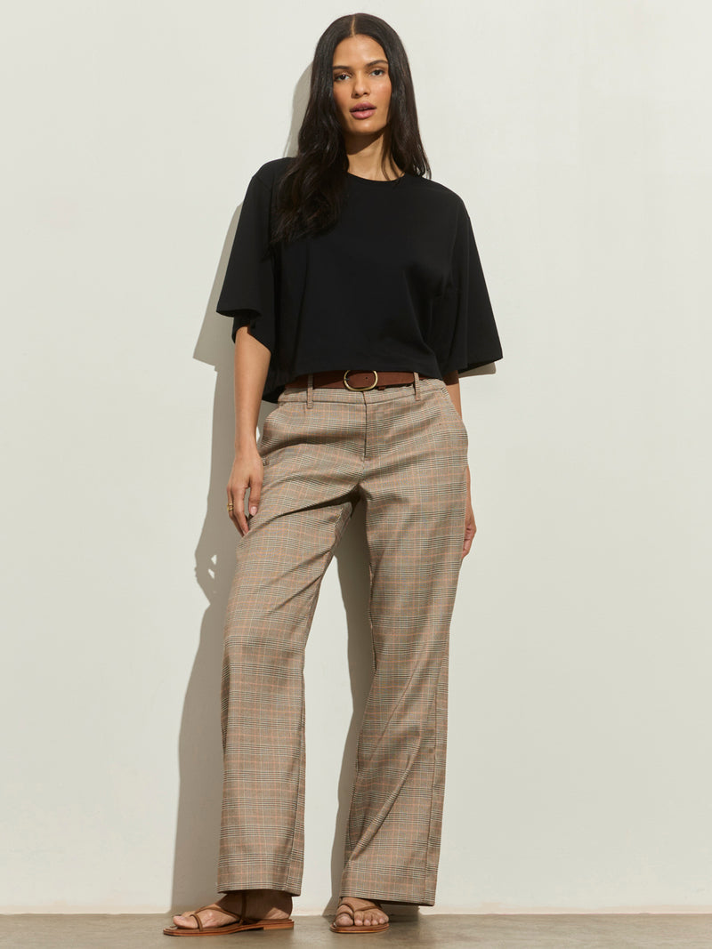 Spotlight Plaid Trouser Caviar Plaid