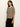 Perfect Sequin Sweater Tee Hazelnut / Black Stripe
