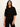 Perfect Sequin Sweater Tee Black