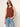 Margo Embellished Shell Top Burnt Cocoa