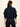 Bubble Hem Bomber Jacket Dark Denim