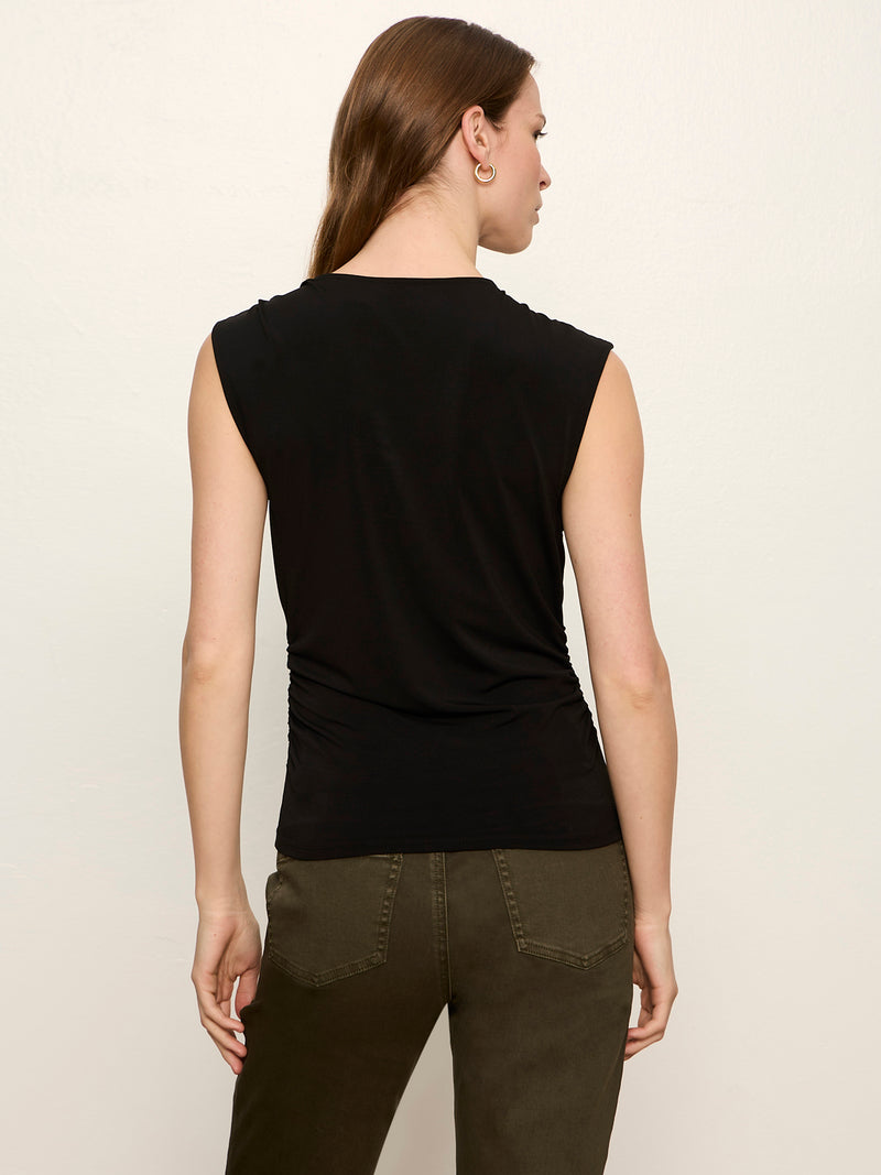 Revelry Asymmetrical Top Black alt 2