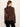 Fitted Mesh Button Down Top Cocoa Paisley Petite Sizing