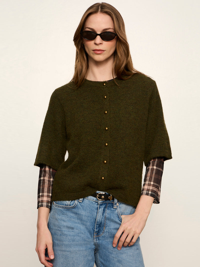 Short Sleeve Cardigan Kalamata alt 1