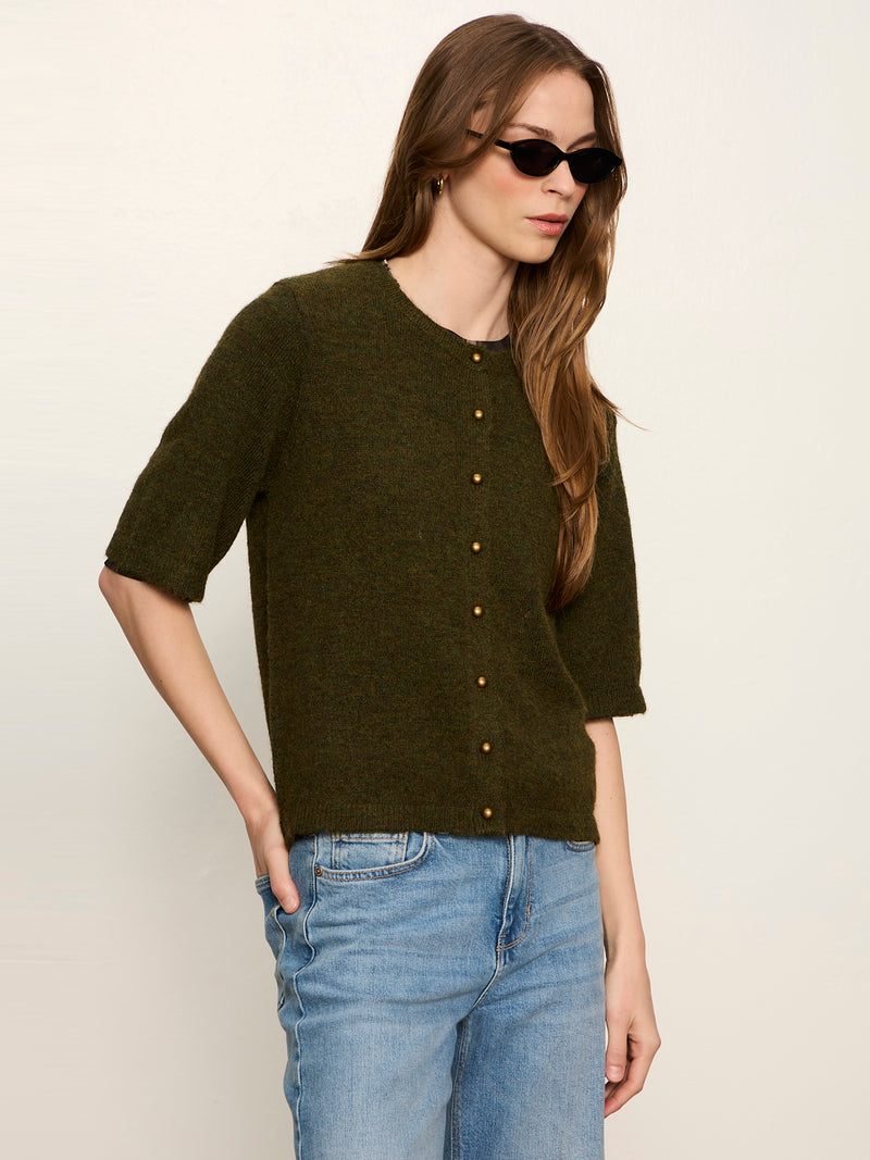 Short Sleeve Cardigan Kalamata alt 2