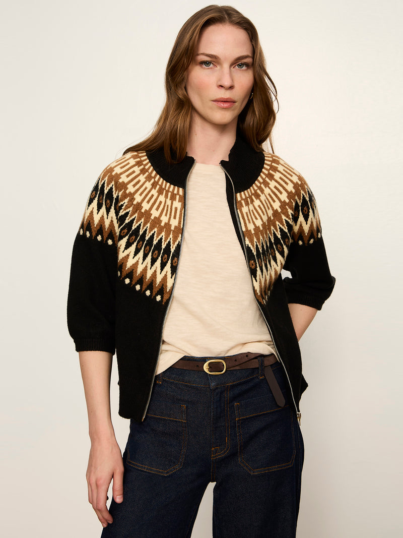Fairisle Zip Up Poconos Fairisle